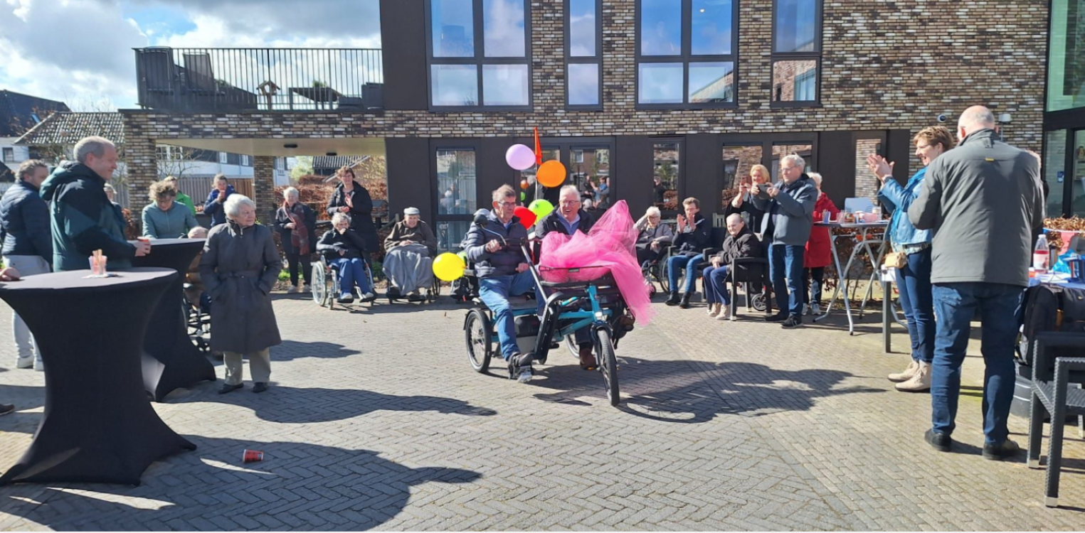 Duofiets 't Talma feestelijk in gebruik genomen
