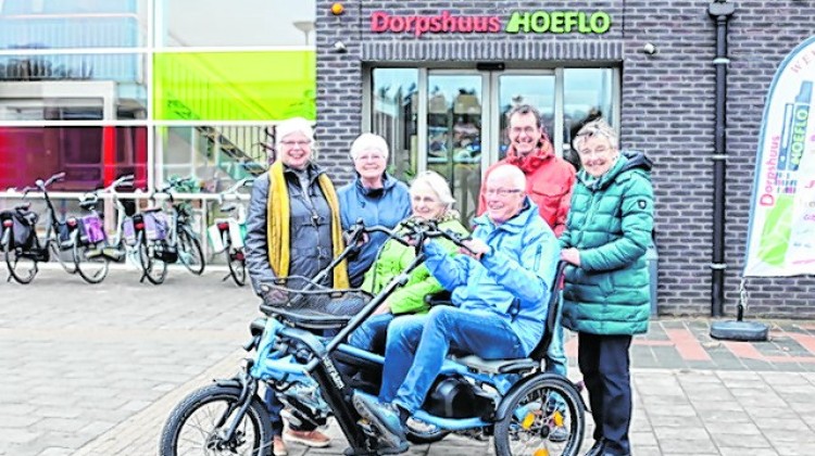 Gezellig samen door Harfsen fietsen