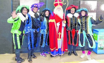 Sinterklaas en zijn pieten komen naar Eefde