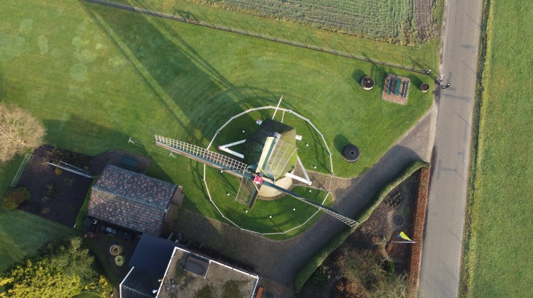De korenmolen Geertruida Cornelia in Gorssel