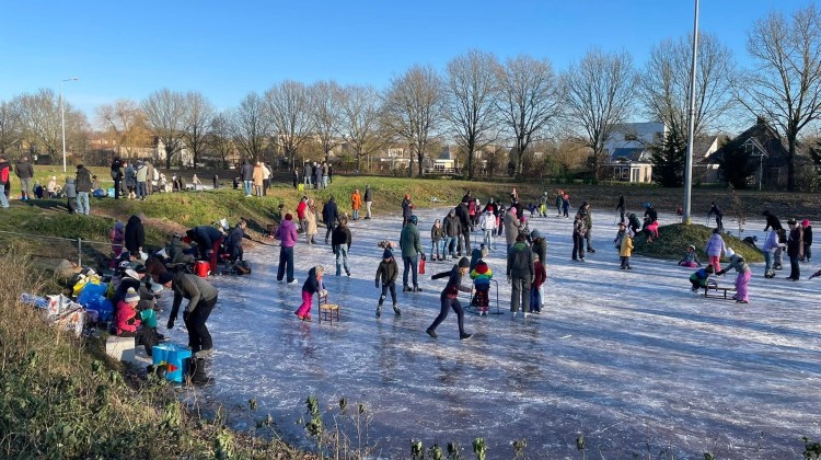 Ijspret in Lochem