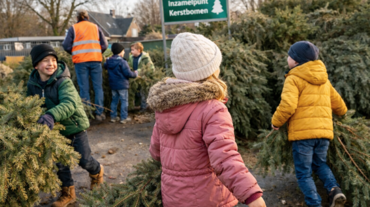 Geannuleerd: Inzameling kerstbomen op woensdag 7 januari in gemeente Lochem