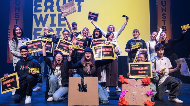 Eefdenaar Samuel Nagtegaal(18) winnaar in de categorie Film voorronde Kunstbende Gelderland