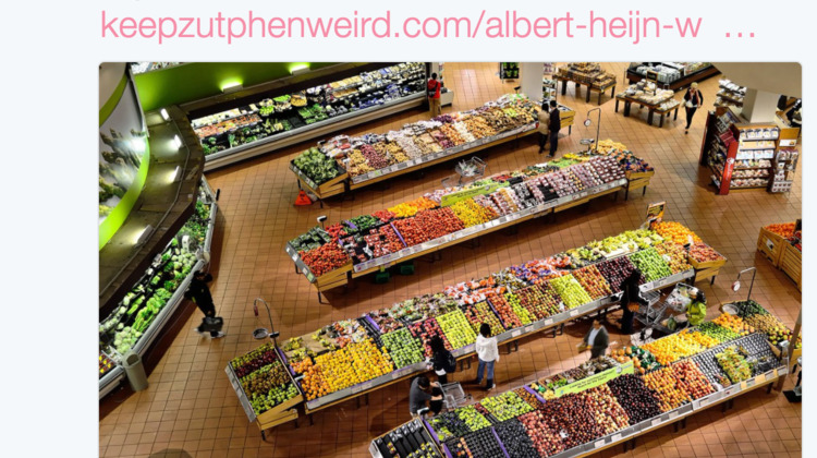 Satirische website verwijderd bericht op last van Albert Heijn