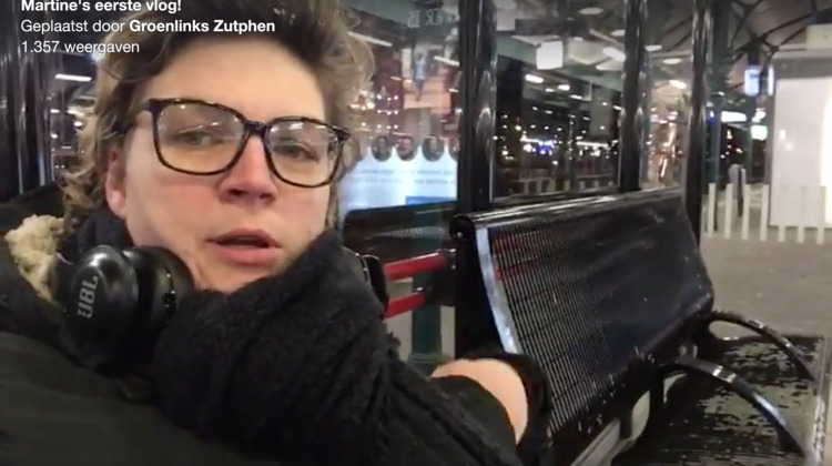 GroenLinkser grijpt naar de vlogcamera 