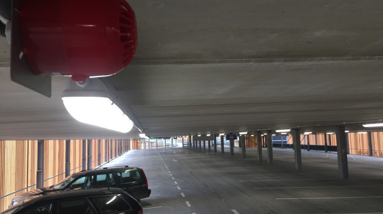 Brandalarm parkeergarage doet geen stof opwaaien