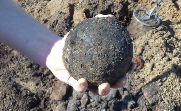 Kanonskogels opgegraven bij Noorderhaven
