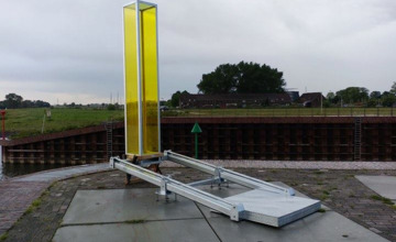 Wat is dit kunstwerk langs de Zutphense IJssel? 