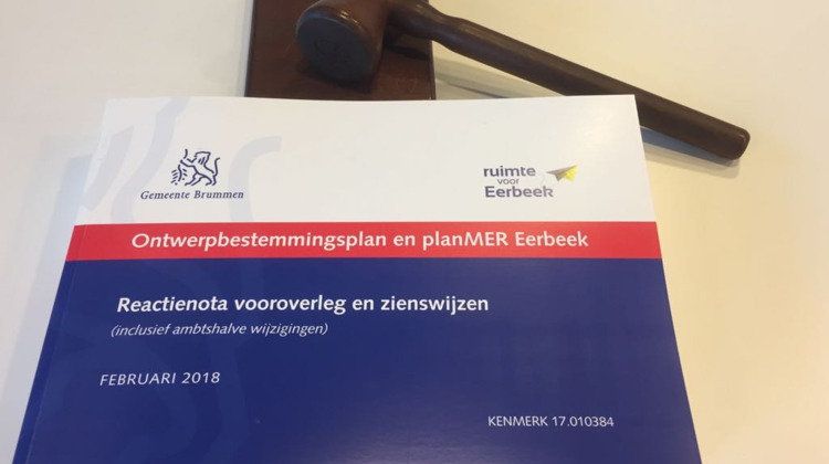 Het (omstreden) bestemmingsplan ligt ter inzage