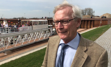Wethouder Bosch teleurgesteld door graffiti in Noorderhaven
